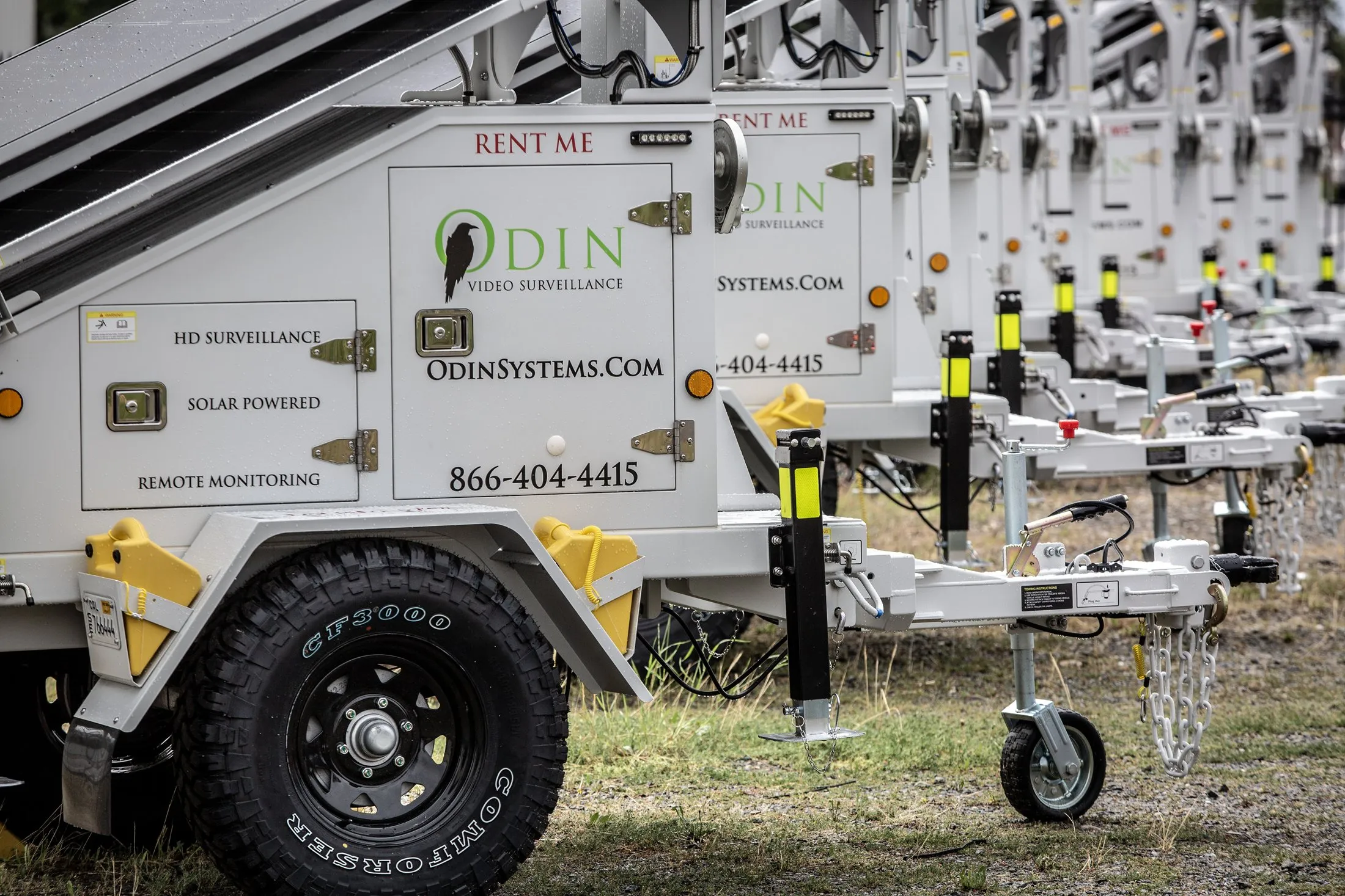 Odin Systems field team preparing surveillance equipment